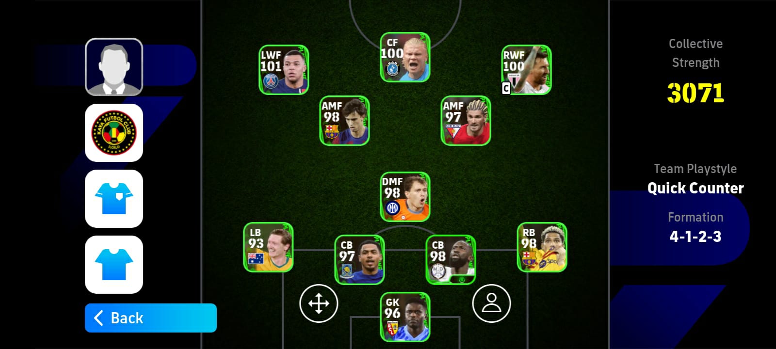 Mid-Range eFootball Account | 3084+ | Epic 7 | POTWs 43 | Konami ID Only | IOS and Android | more in description