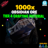 1,000x Obsidian Ore - [PC|PS4/PS5|Xbox One/Series X|S] Fast Delivery!