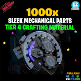 1,000x Sleek Mechanical Parts - [PC|PS4/PS5|Xbox One/Series X|S] Fast Delivery!