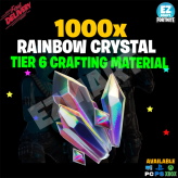 1,000x Rainbow Crystal - [PC|PS4/PS5|Xbox One/Series X|S] Fast Delivery!