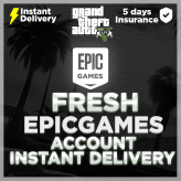 [epicgames] cuenta fresca GTA 5 | entrega instantánea