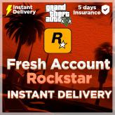 [Rockstar] GTA 5 compte frais | livraison instantanée
