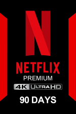 Netflix Premium 4K UHD account for 90 days, renewable after expiration