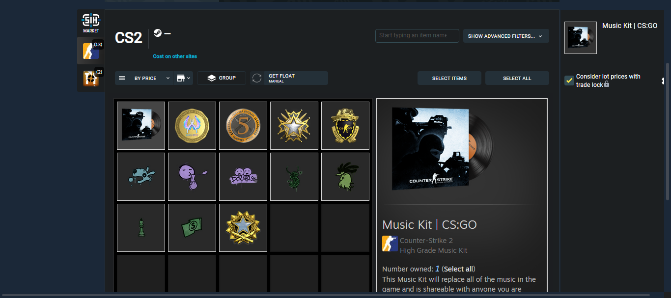 CS2 Prime+Last Online 3 year ago+NO VAC+(2017, 2019 Service Medal+Loyalty Badge+Global Offensive Badge + 5Y )+577 hours #