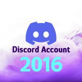 Aged Discord Accounts 2016 Ful acces