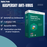 Kaspersky Anti Virus  Key 1 Device, 1 Year (Global)