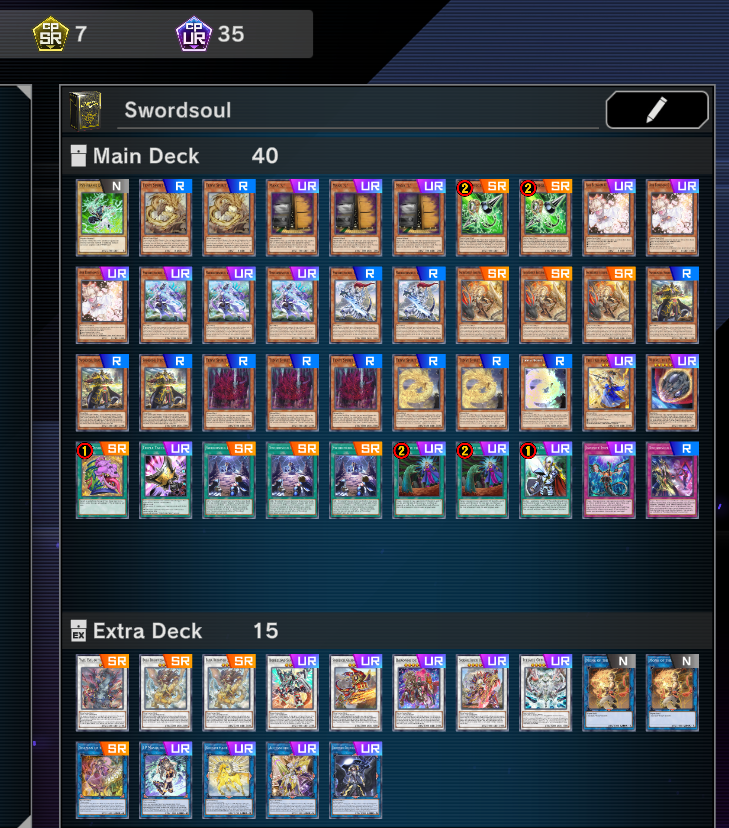 AC143-Lv20-9 Deck (Bystial Runick-Naturia-Ignister-Mathmech-Dragonlink-Dragonmaid)-11 Royale-CP UR 35