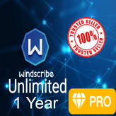 Windscribe Pro Account 1 year Fast delivery | 100% warranty