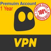 Cyberghost vpn Premuim Account 1 year Fast delivery | 100% warranty