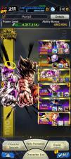 Instinct Sign-Goku Zenkai 12 stelle-Goku+Frieza-Rose+Nappa+Beast Gohan+Android 17-18+Cooler+Frieza)-Many Sparking+Zenkai Good star-Vip Equi-359