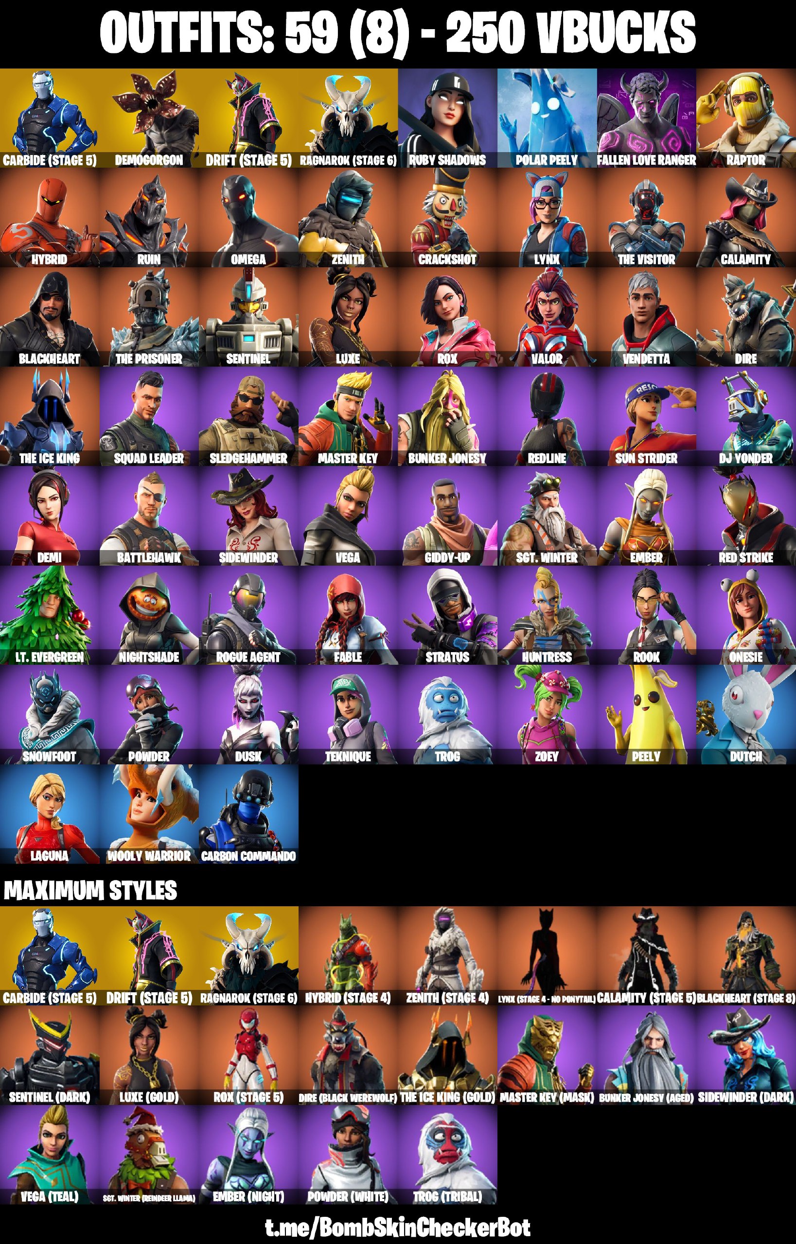 [PC/XBOX/NINTENDO] 59 Skins | Rage , Rogue Agent , Ragnarok (Stage 6 ...