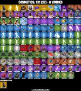 [PC / PSN / Xbox / Nintendo] 20 skins | take the L, Rust Bucket, orange justice, snowflake, Red Knight, polar peely | 0 vbucks | accès complet