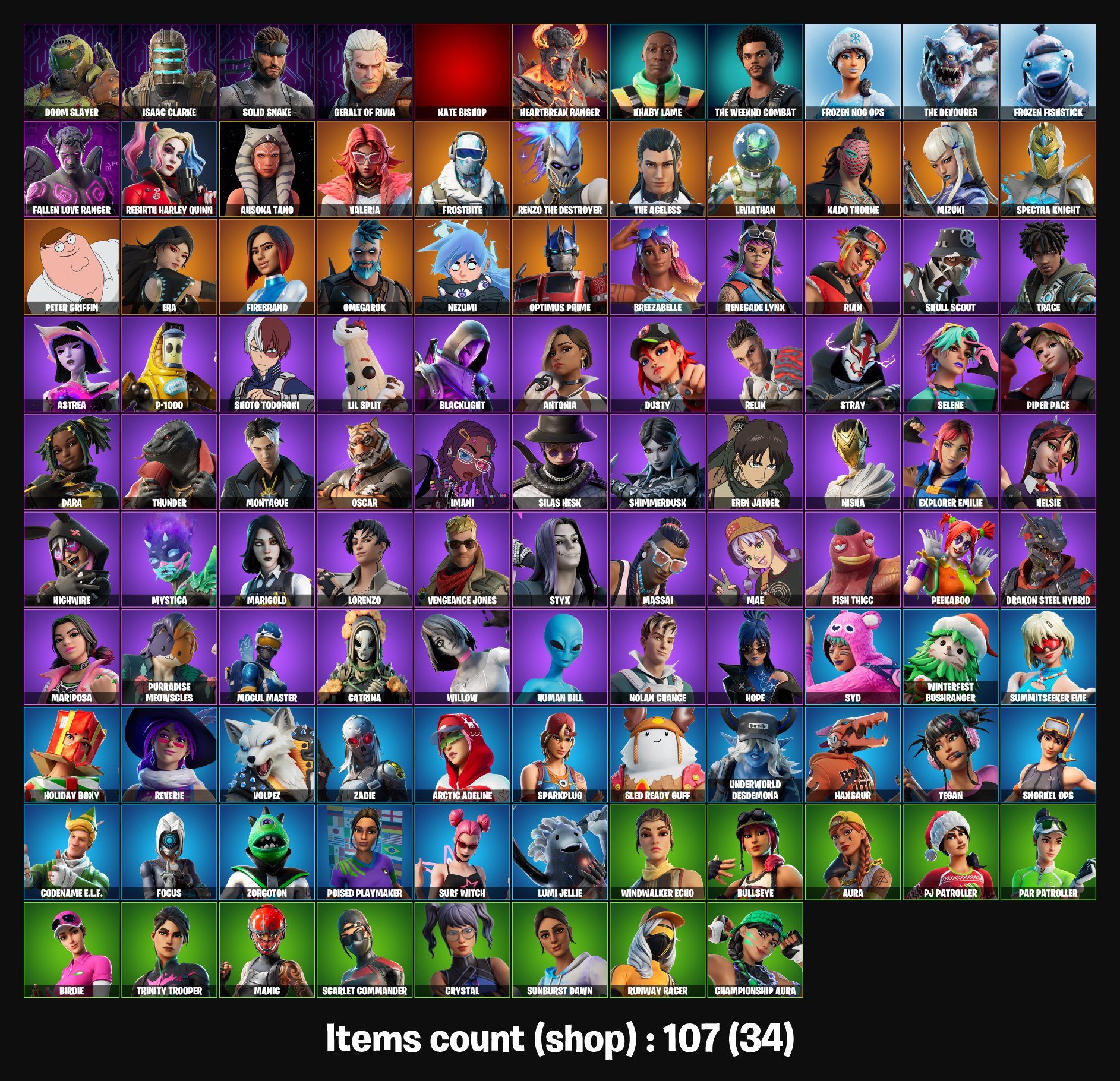 107 SKINS FULL ACCESS | MOGUL MASTER | SPARKPLUG | SURF WITCH ...