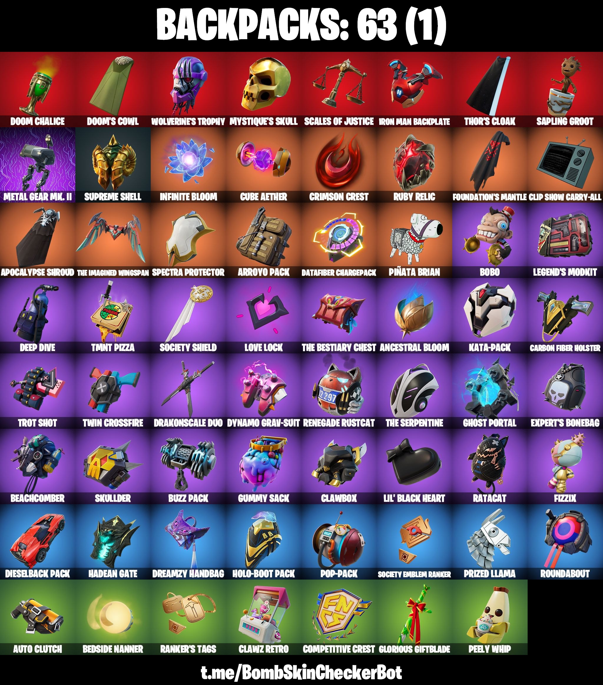 [PC/PSN/XBOX/NINTENDO] 56 Skins | Skull Trooper , MrBeast , Tony Stark ...