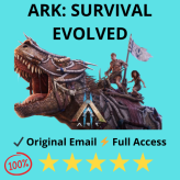 ARK: SURVIVAL EVOLVED -FRESH ACCOUNT -Original Email -Full Access ARK: SURVIVAL ARK: SURVIVAL ARK: SURVIVAL ARK: SURVIVAL ARK: SURVIVAL ARK