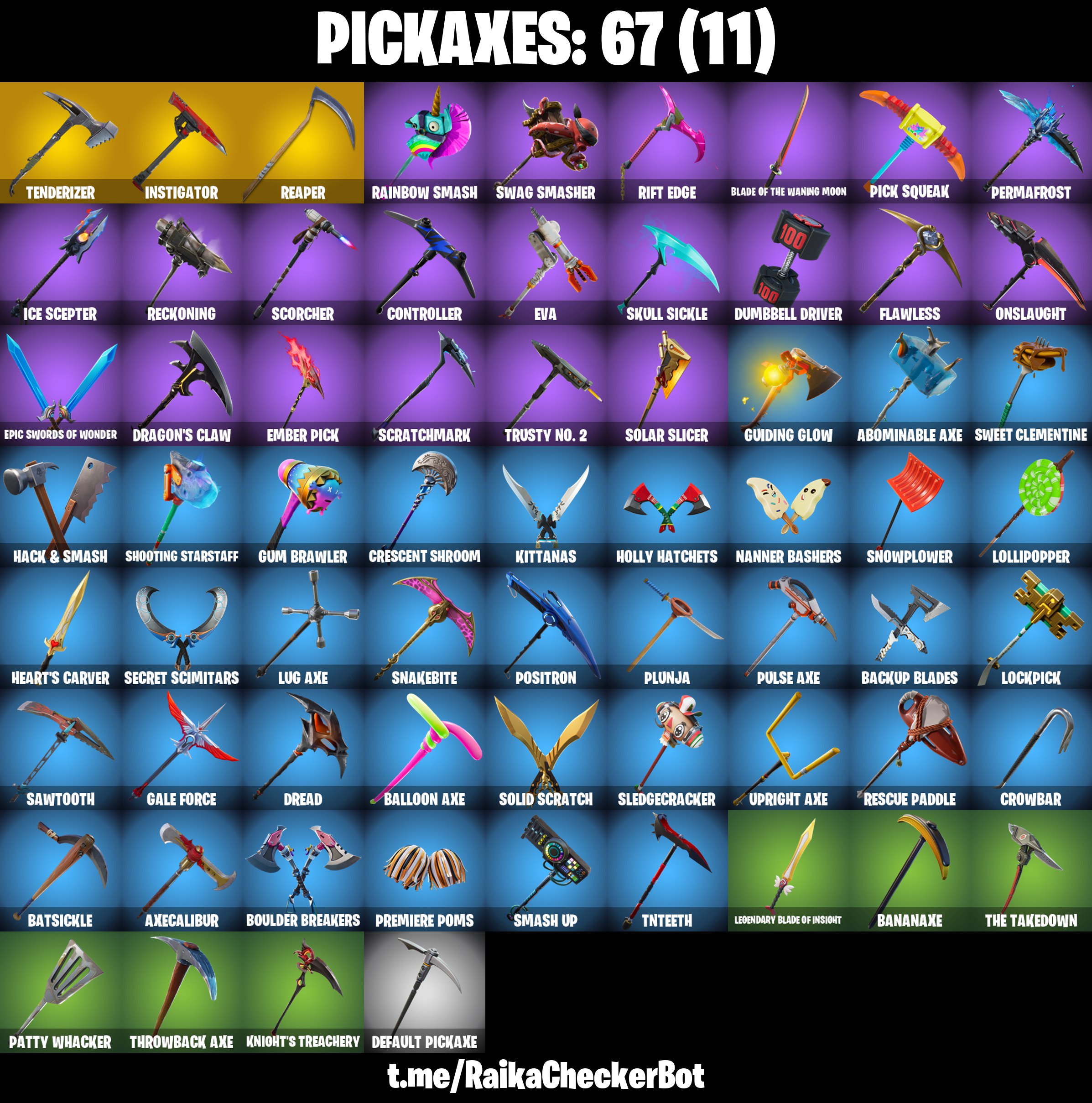 (PSN/XBOX/PC) 700VB) 81 SKINS: ROYALE KNIGHT / THE REAPER / TRAVIS ...