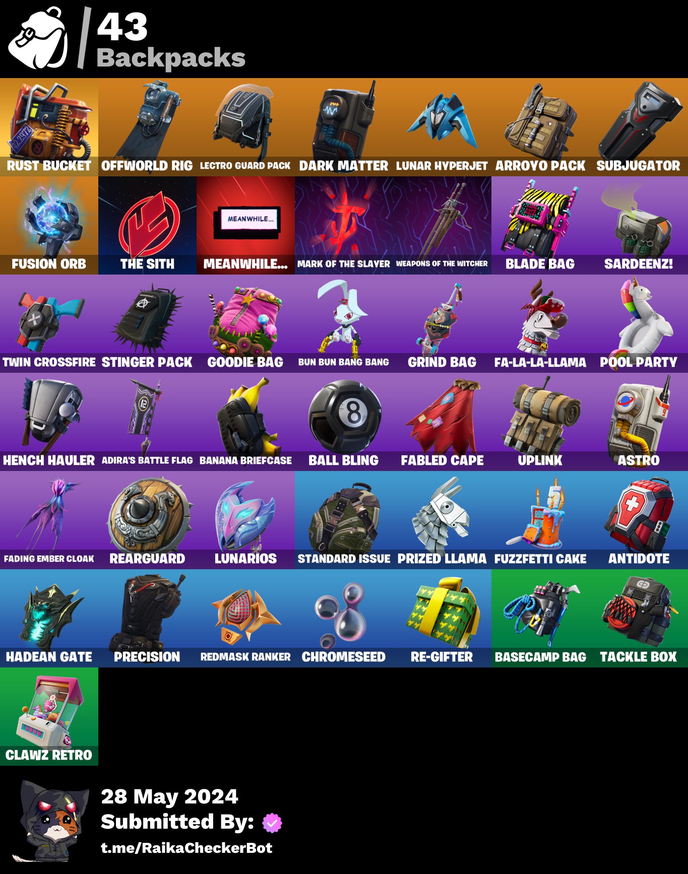 [PC/XBOX] 50 skins  /The Reaper / Elite Agent / Fusion / Calamity | Valor | Dark Voyager | The Visitor | Gear Specialist Maya | Omega | AX170