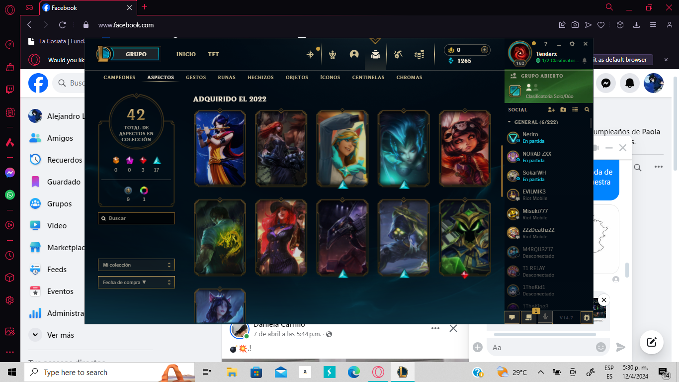 Main Lee account without M7 (all skins)