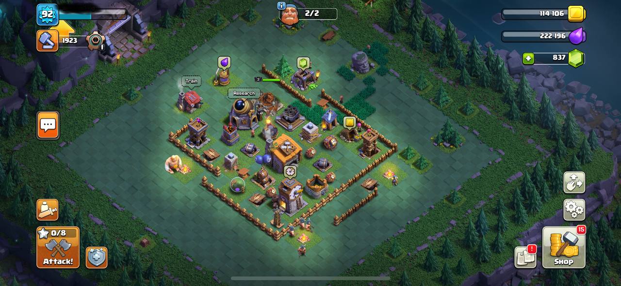 Clash of Clans Account Supercell ID FORSALE__ level 92_ TH 11 #CC82