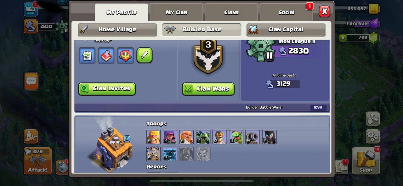 Clash of Clans Account Supercell ID FORSALE__level 163 _ TH 12 #CC91