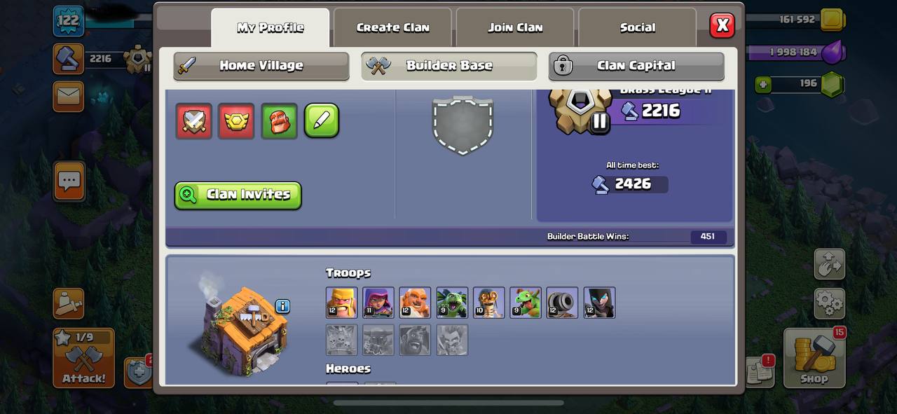 Clash of Clans Account Supercell ID FORSALE__level 122 _ TH11 #CC94