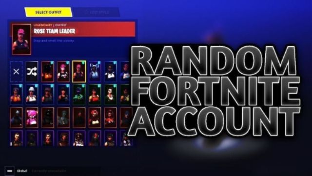 [Any platform]Random fortnite account_more rare skins_50-401 skins_E-mail