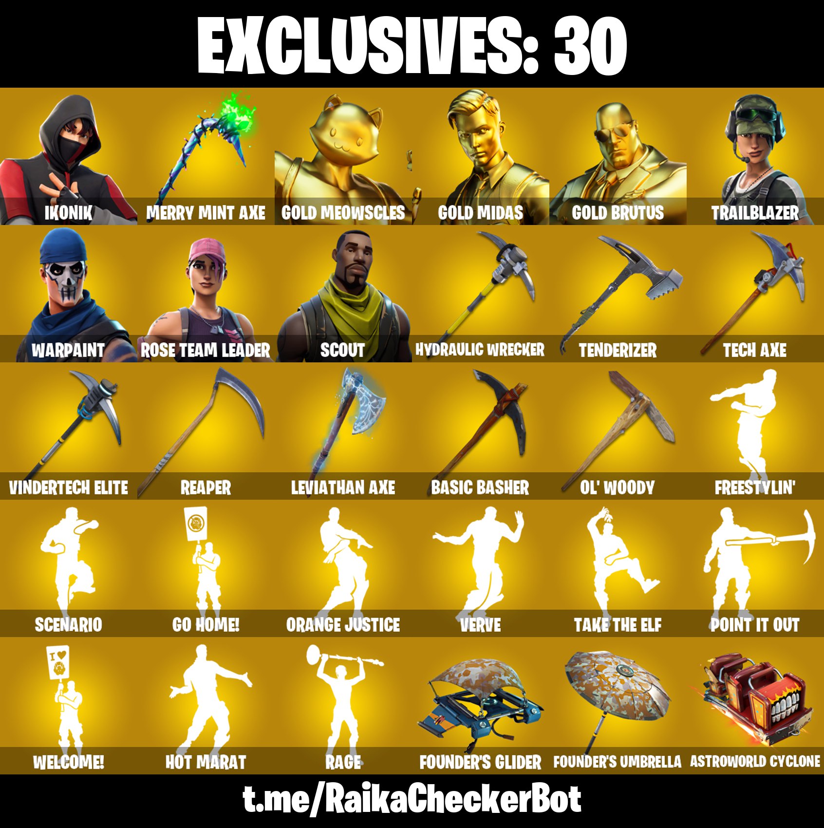 Psnpcxbox Fa 127 Skins Ikonik Minty Leviathan Axe Gold Midas