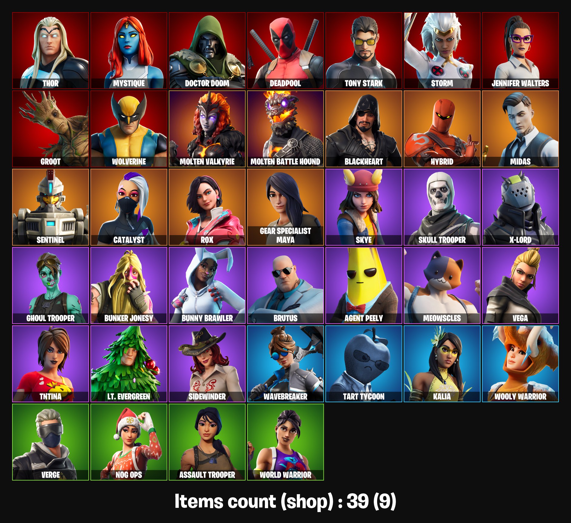 39 Skins 