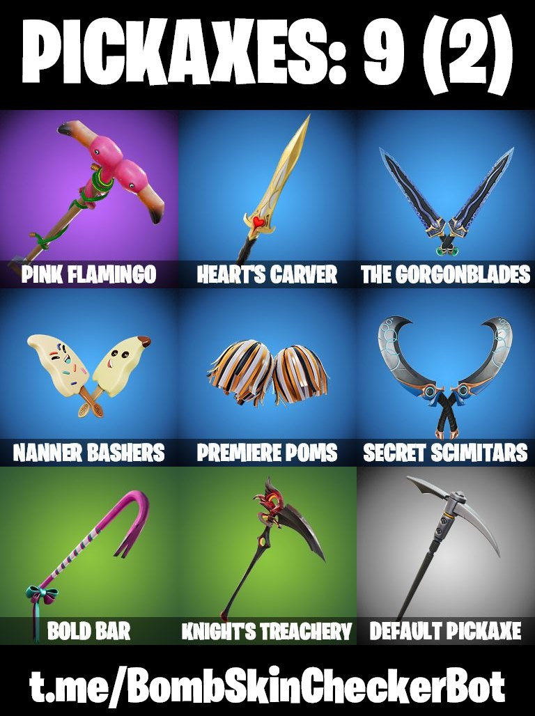 OG GHOUL TROOPER AND OG SKULL TROOPER, PINK OG, MAKO GLIDER, 5 SKINS - iGV