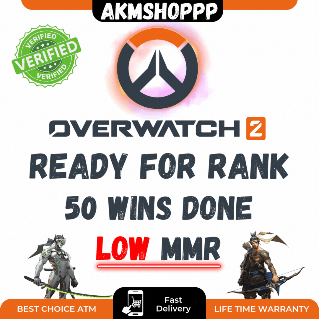 OVERWATCH LOW MMR ACCOUNT II READY FOR RANKED II 50 WINS DONE II SMS VERIFIED II ORIGINAL & FIRST MAIL II LOCK PROTECTION