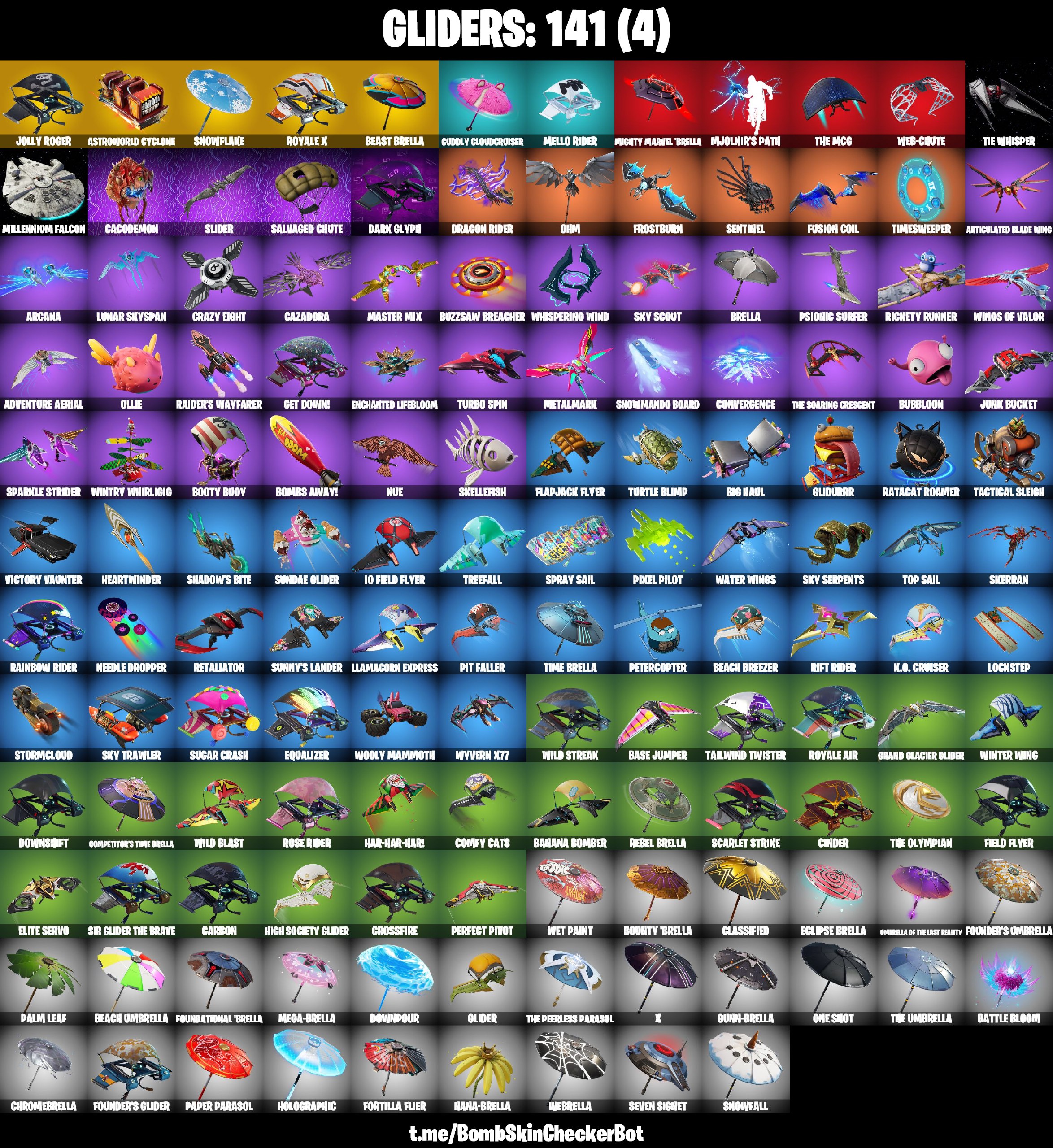 FA | PSN | PC | 160 Skins | Black Knight , AC/DC , Sparkle Specialist ...