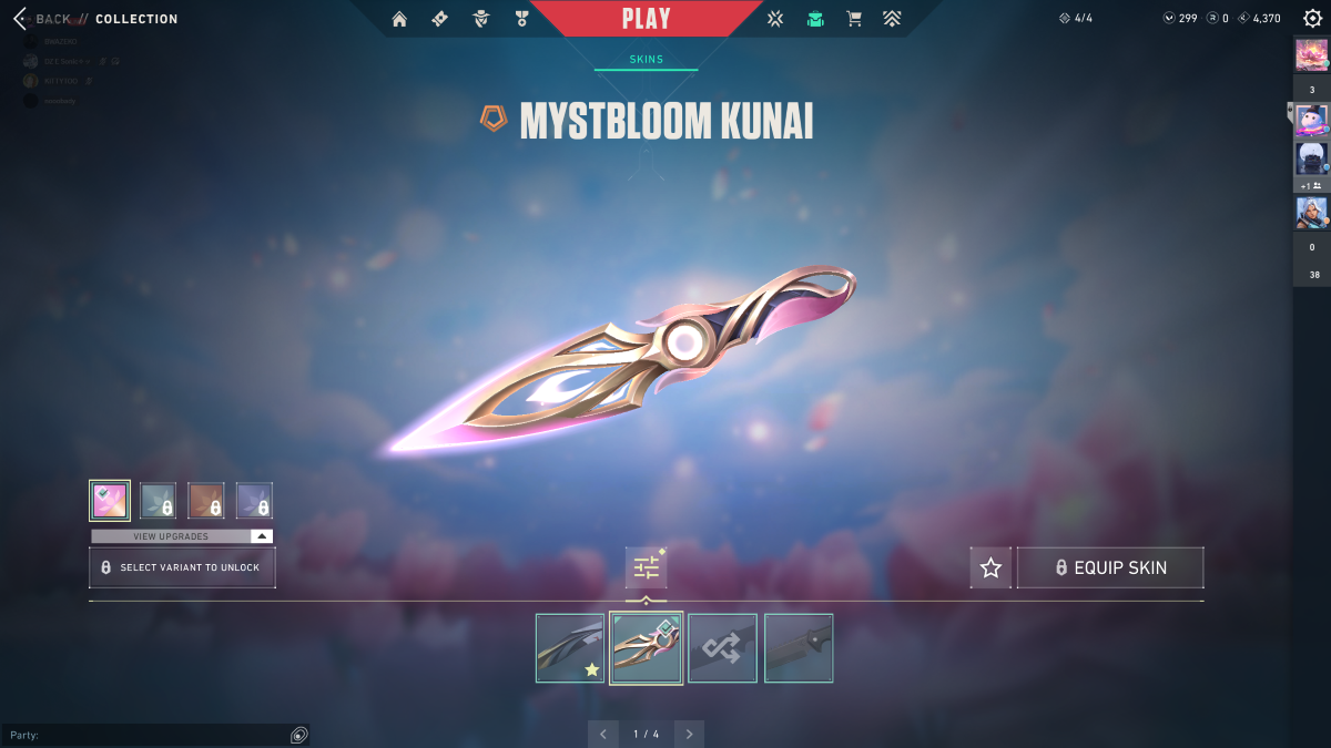 [EU] Bundle Mystbloom + ONI Phantom + ONI Vandal + 2 BATTLE PASS FULL ...