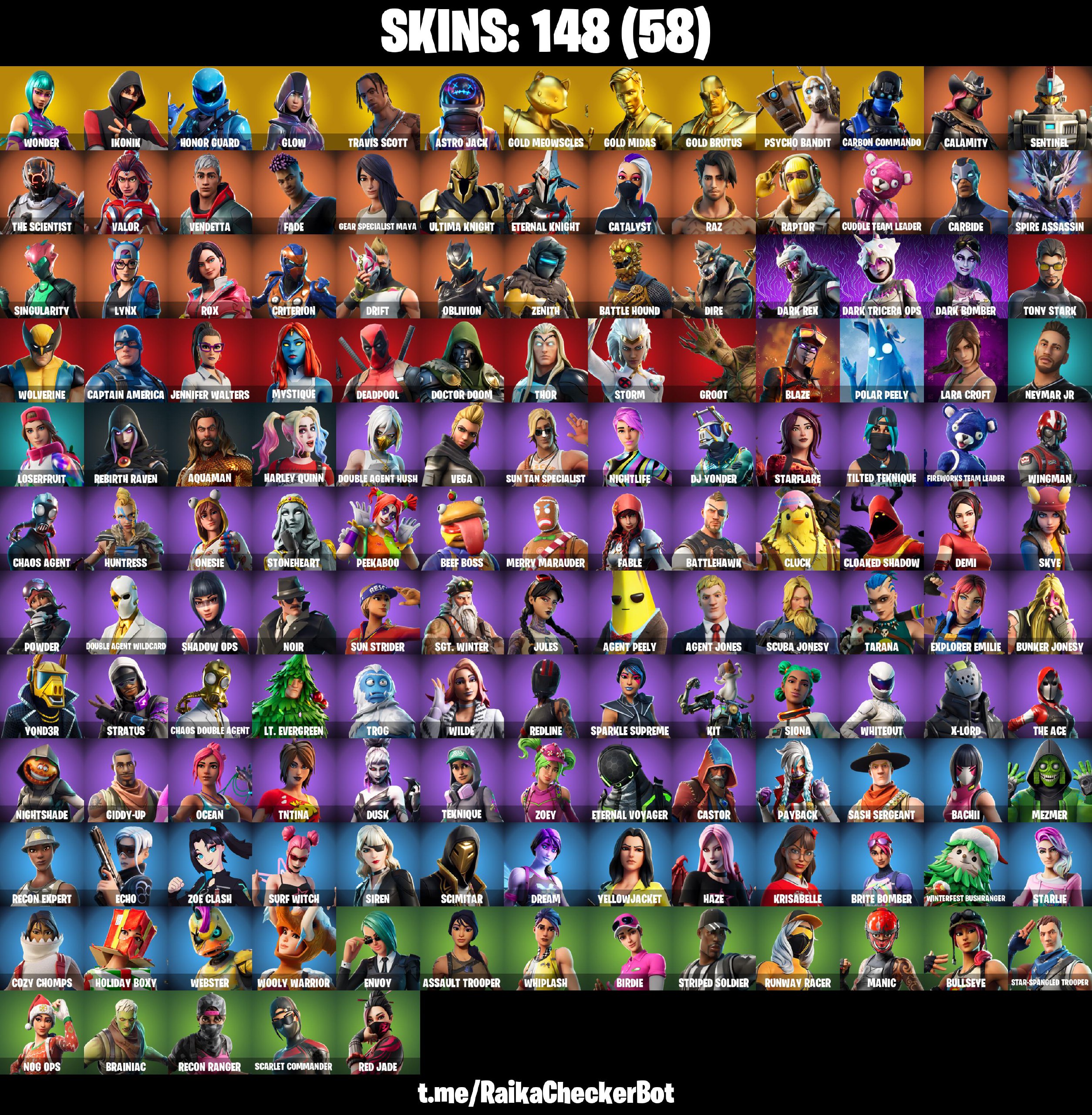 PC 148 Skins Wonder IKONIK Honor Guard Glow Travis Scott pc-148-skins-wonder-ikonik-honor-guard-glow-travis-scott