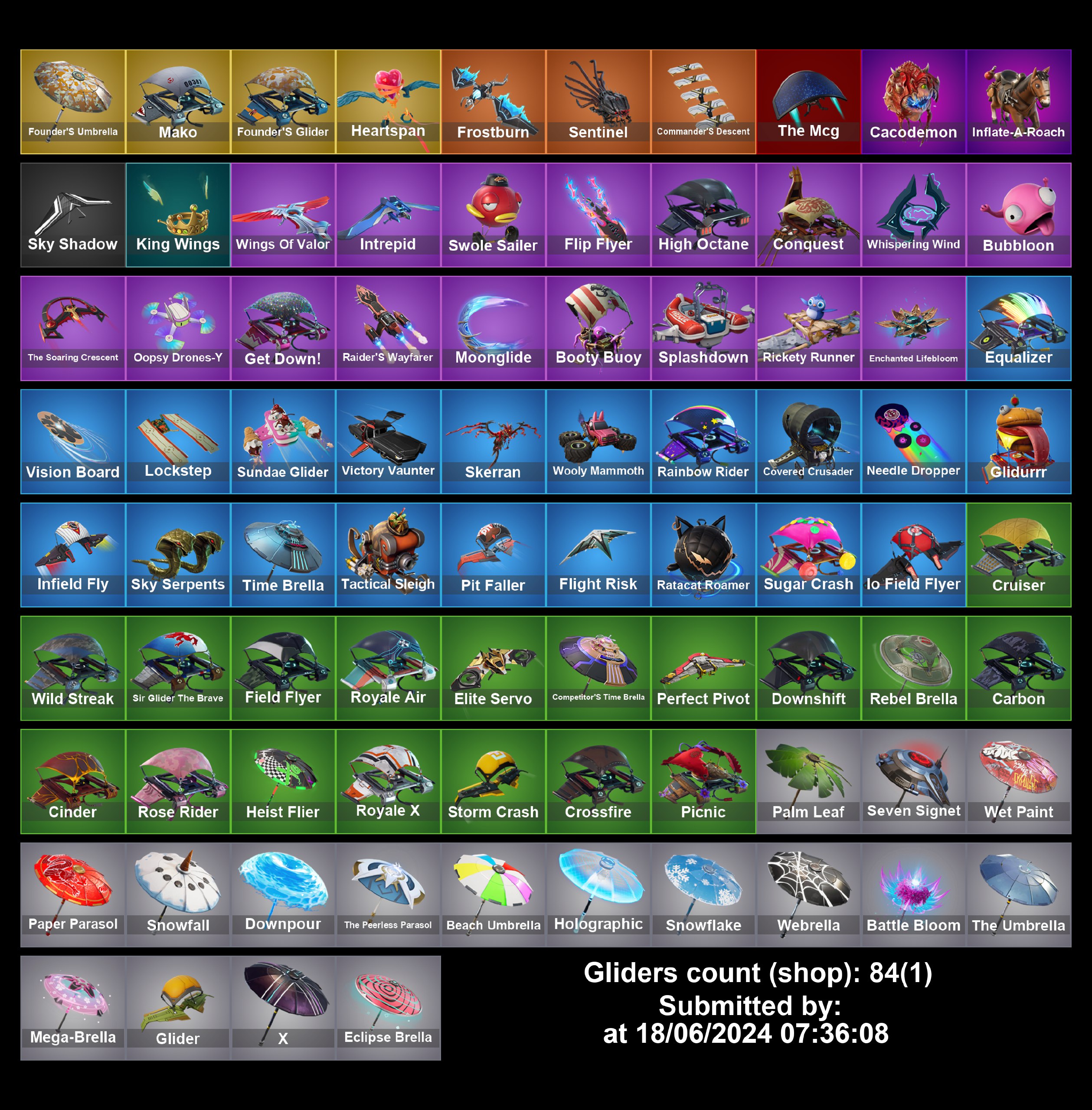 FA PC/XBOX/PSN 106 skins Black Knight The Reaper Blue Squire