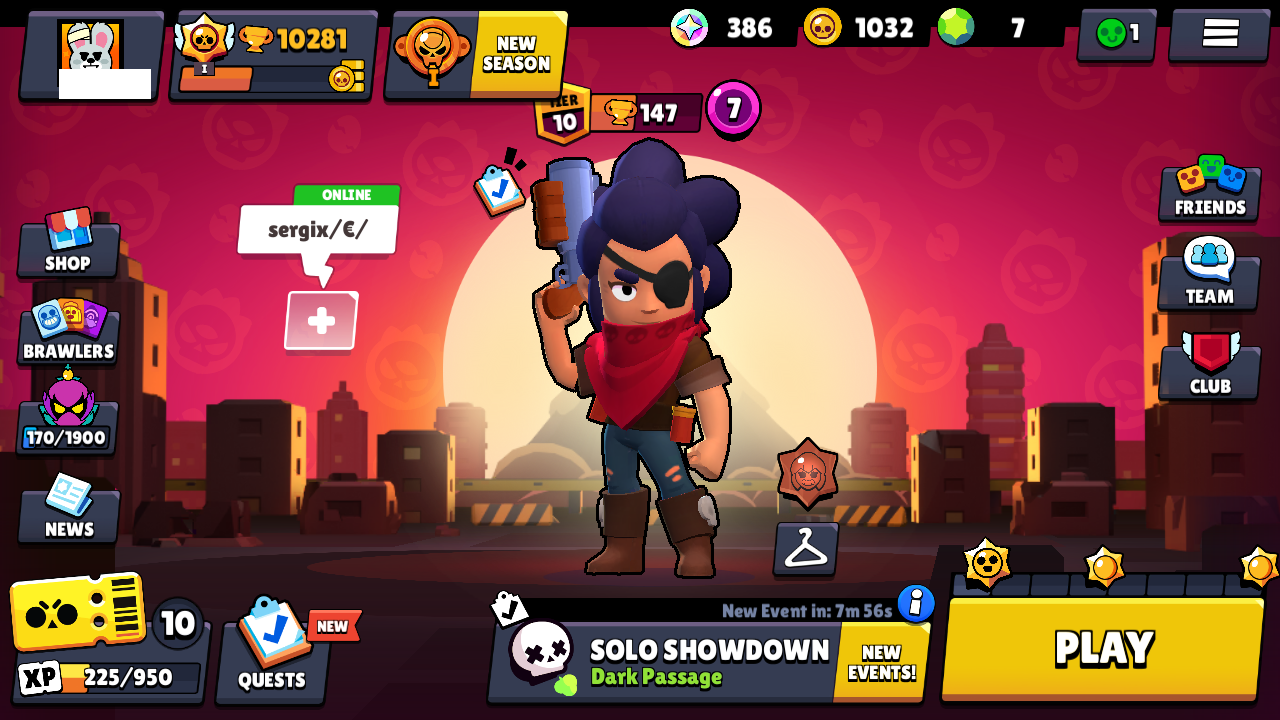 LvL 63 | 34 BRAWLER | 10281 TROPHY | 1 MAX BRAWL | A lot of Skins | B45 -  iGV