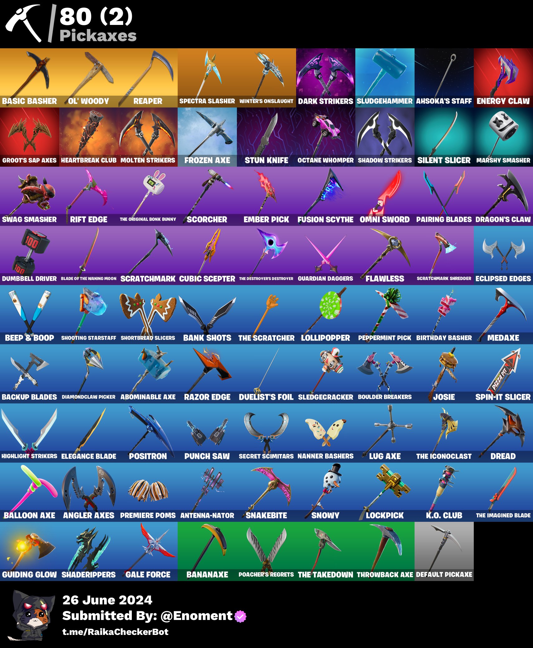 [PC/PSN/XBOX/NINTENDO] 80 skins |Reaper . Vertex / Drift /SHU5 - iGV