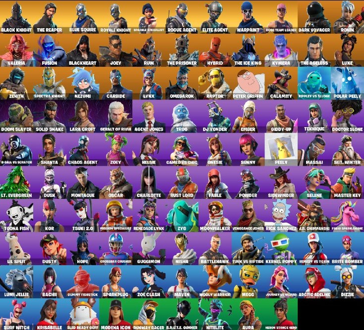 [PC/XBOX] 108 skins | Black Knight | Blue Squire | Royale Knight | Sparkle Specialist