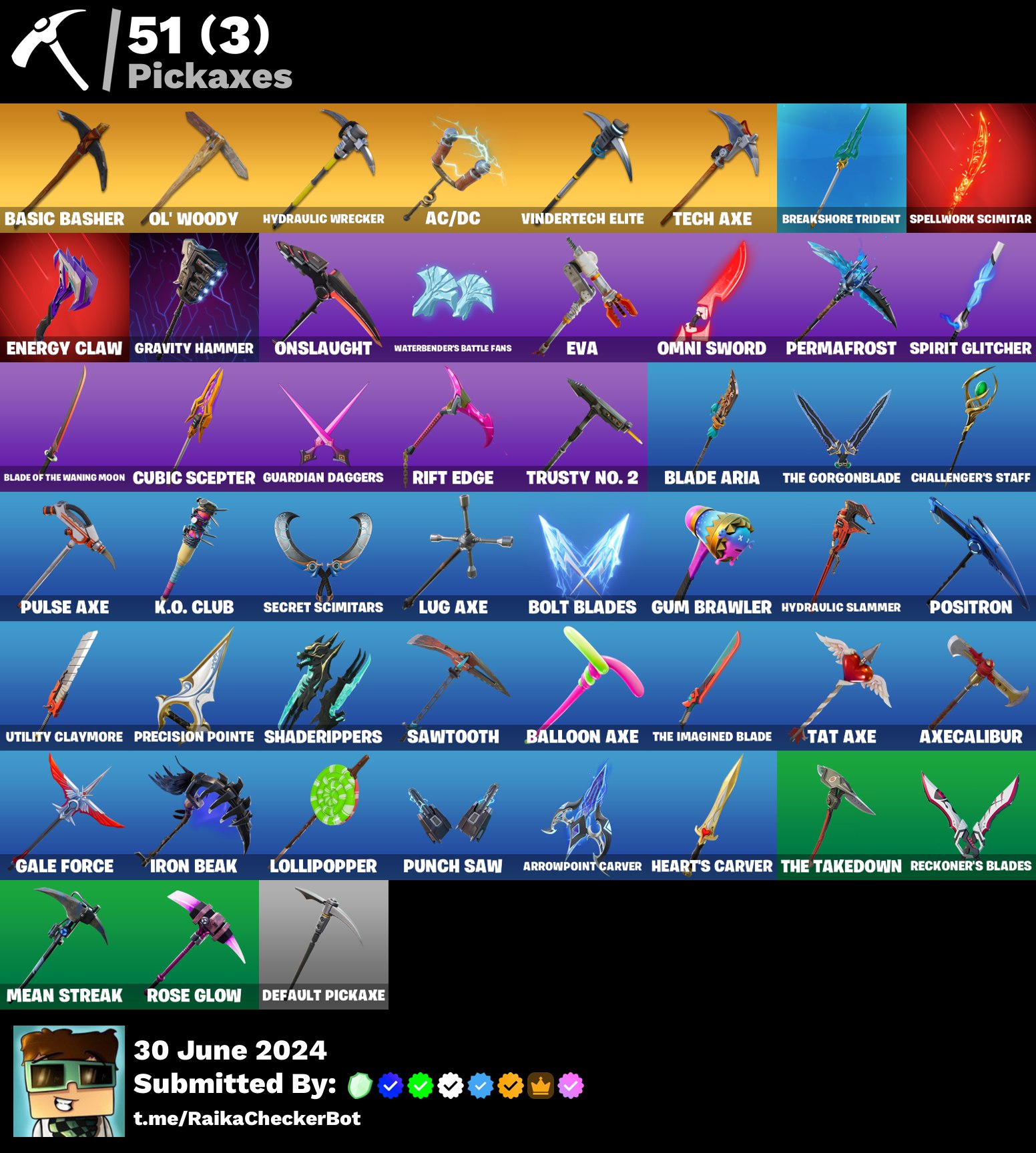 FA [PC] 62 skins, BLACK KNIGHT, FLOSS, Blue Squire, Royal Knight und Sparkle Specialist
