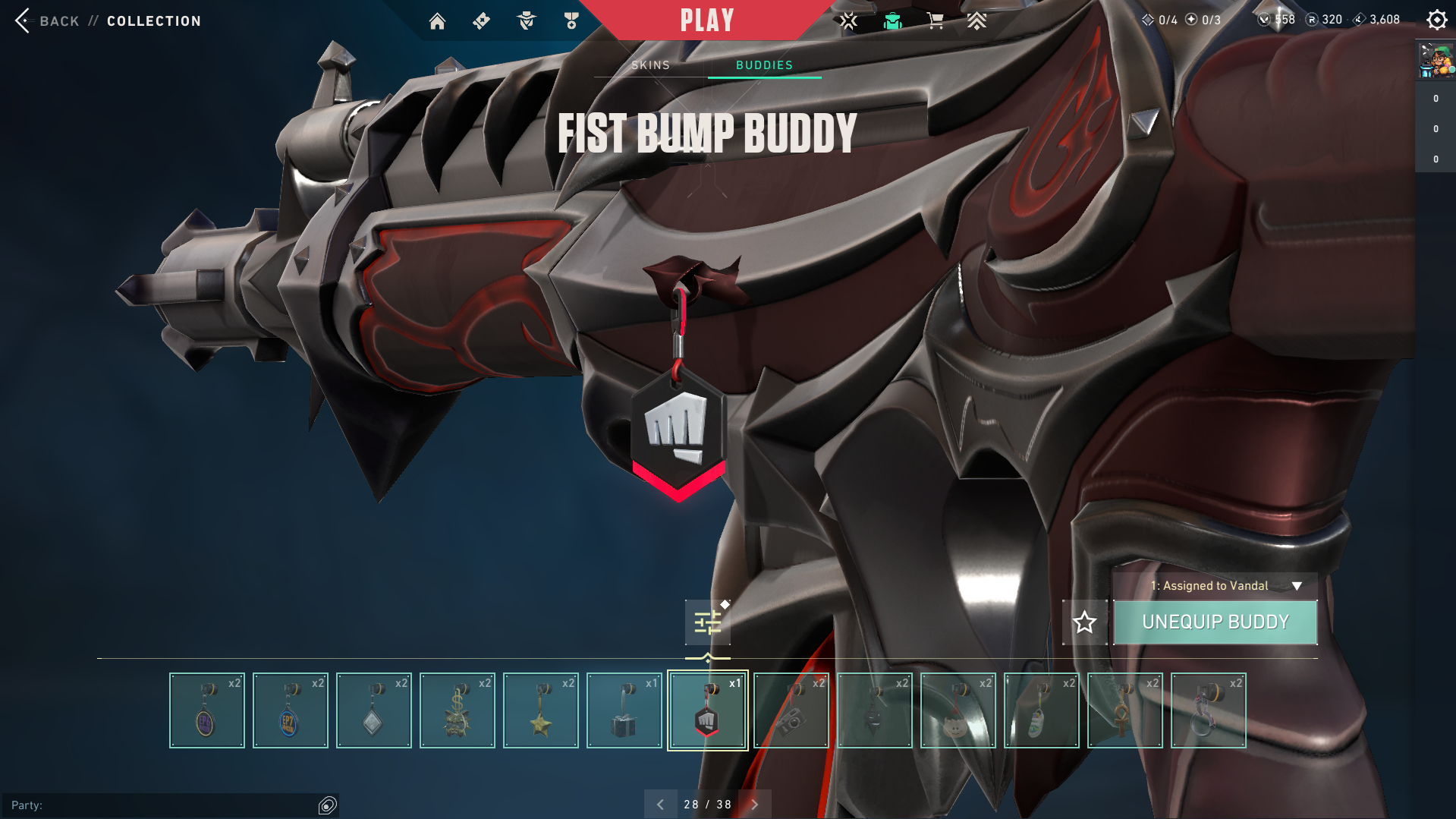 NA Fist Bump (Riot Gun Buddy) + Velocity Karambit + Reaver Vandal + Ion ...