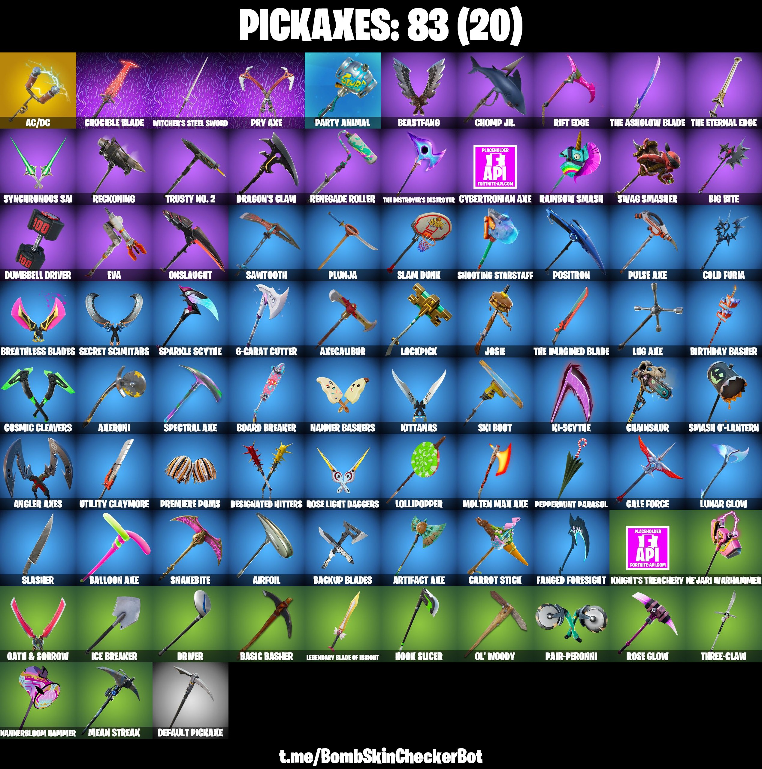 [PC/PSN/XBOX/NINTENDO] 82 Skins | Black Knight , AC/DC , Sparkle ...