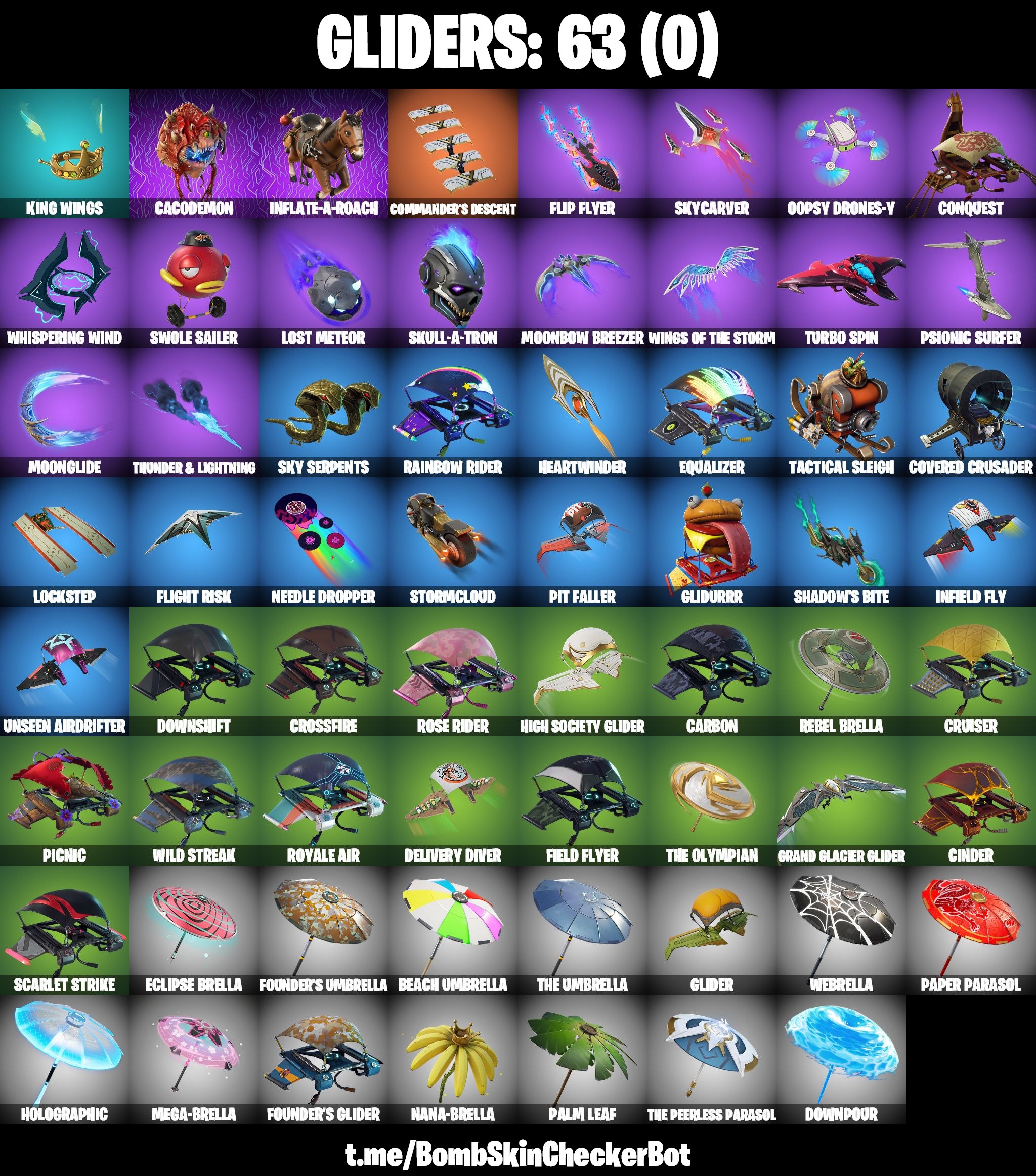 [PC/NINTENDO] 58 Skins | OG STW , Take The L , Rust Bucket , Aura ...