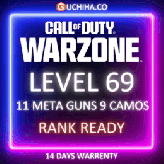【 WZ3 | MW3】level 69 [11 META GUNS MAX] [9 Camos] Activision Steam Phone Verified Warzone (Game Not Purchased) #lornisren