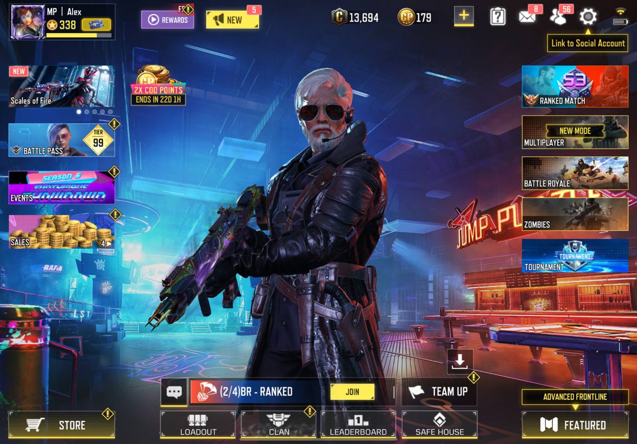 OMG ! LVL 338 ! 2 LEGENDARY GUN ! 177 EPIC GUN ! 83 EPIC SKIN ! ACTIVISION  LOGIN ! FULL ACCESS - iGV