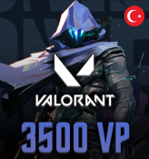 Valorant Point 3500 VP ( Only TR )