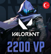 Valorant Point 2200 VP ( Only TR )