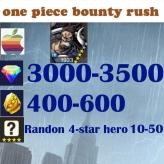 ios |dragon Zoro Kaido|3000-3500 gems |400-600 shards | Fast delivery