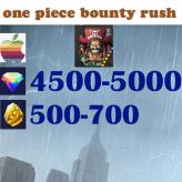 ios | Gol D.Roger |4500-5000 gems 500-700 shards | Fast delivery
