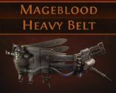 4 Flask Magebloоd Heavy Belt / Non Corrupted / Instant ( Settlers of Kalguure ) 