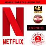 Netflix Account 4K Premium 3 Months 