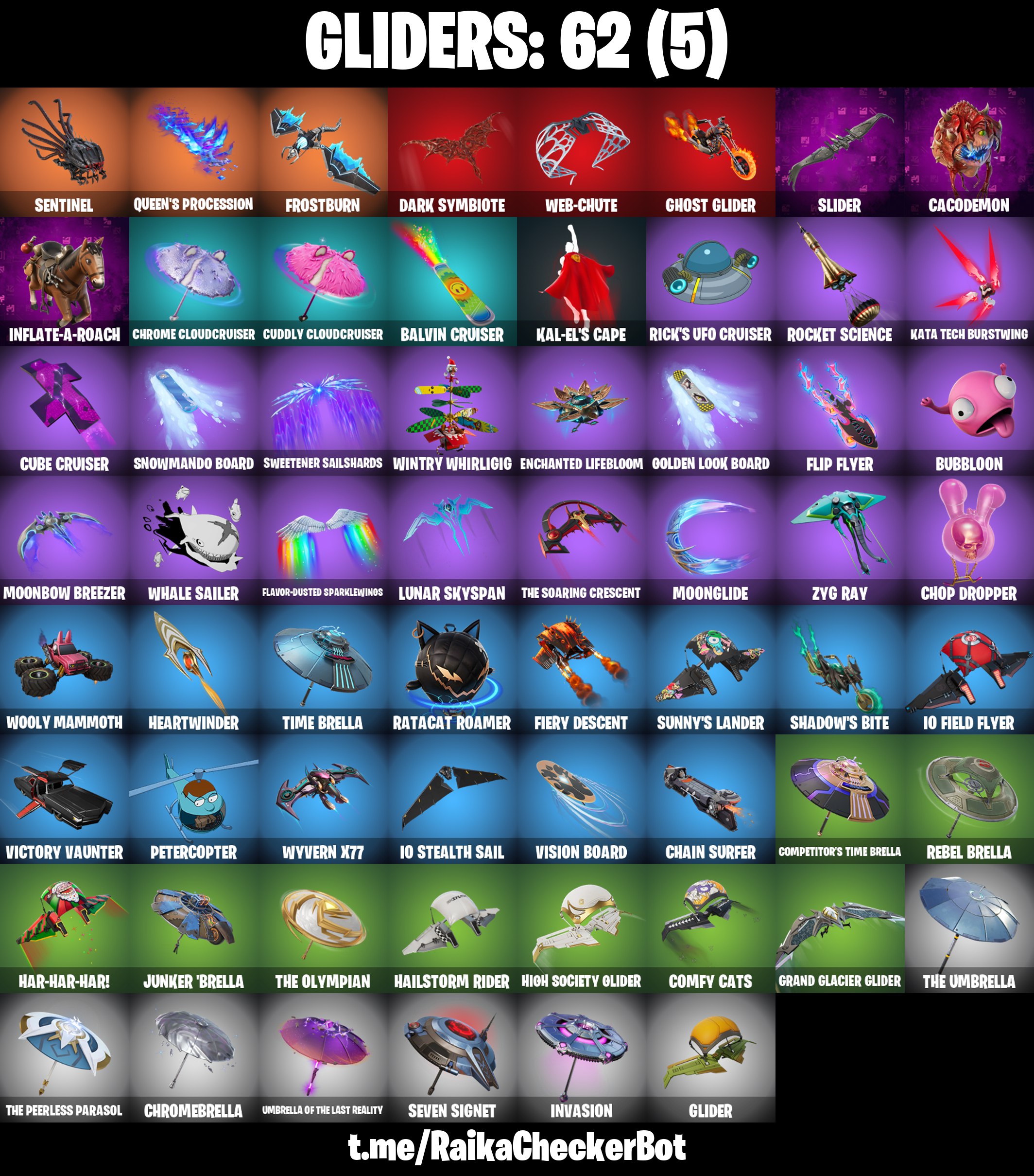 (XBOX/PC) 76 SKINS: CANDY AXE / REAPER / SPIDER-MAN / CARNAGE / ARIANA ...